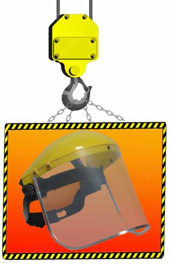 
H011 - 
Transparent welding mask with helmet 