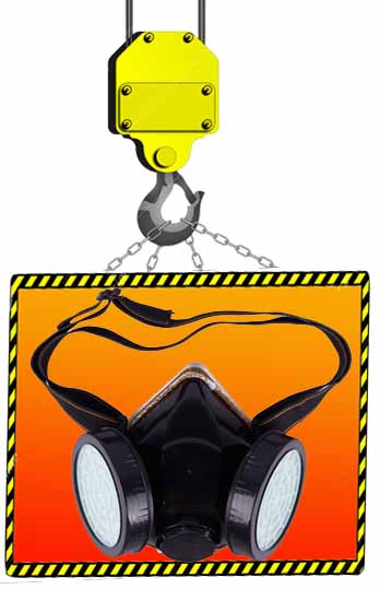 M003 - 
Leather muzzle with 2 filters
